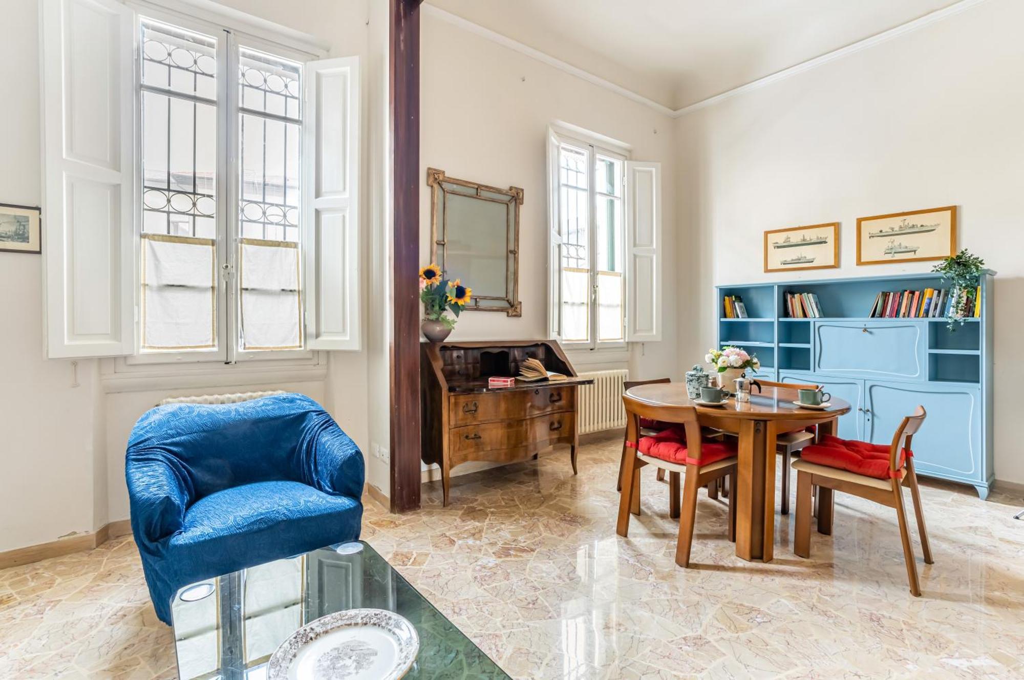 Apartamento Bright With Private Garden And Balcony Florencia